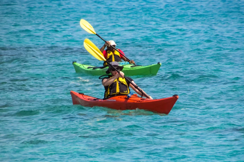 Kayaking Sea Colva